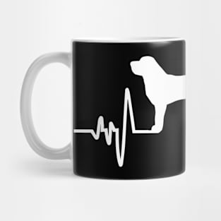 Labrador Heartbeat For Dog Lovers Mug